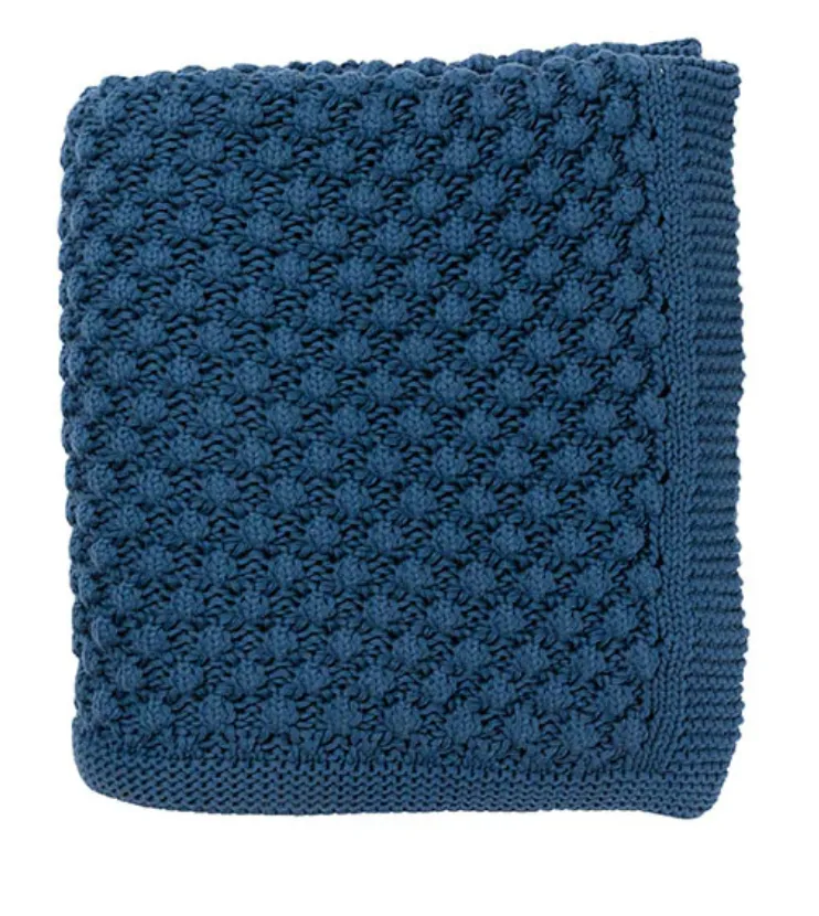 Popcorn Cotton Throw
