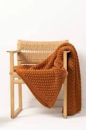 Popcorn Cotton Throw