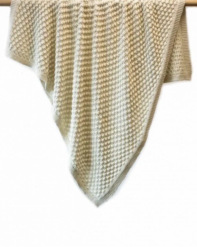 Popcorn Cotton Throw