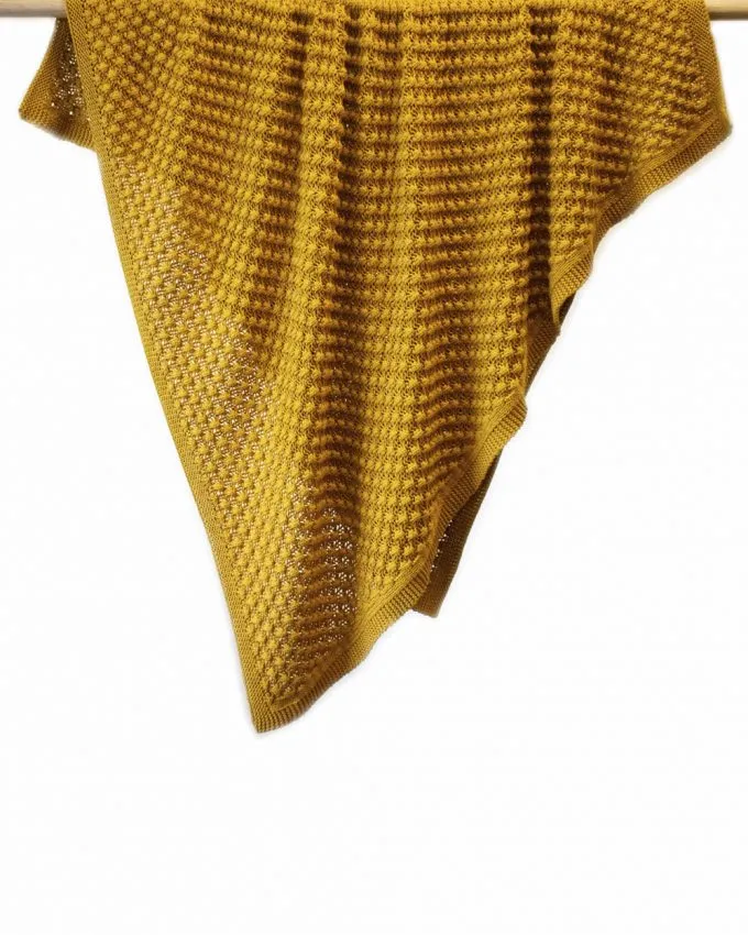 Popcorn Cotton Throw