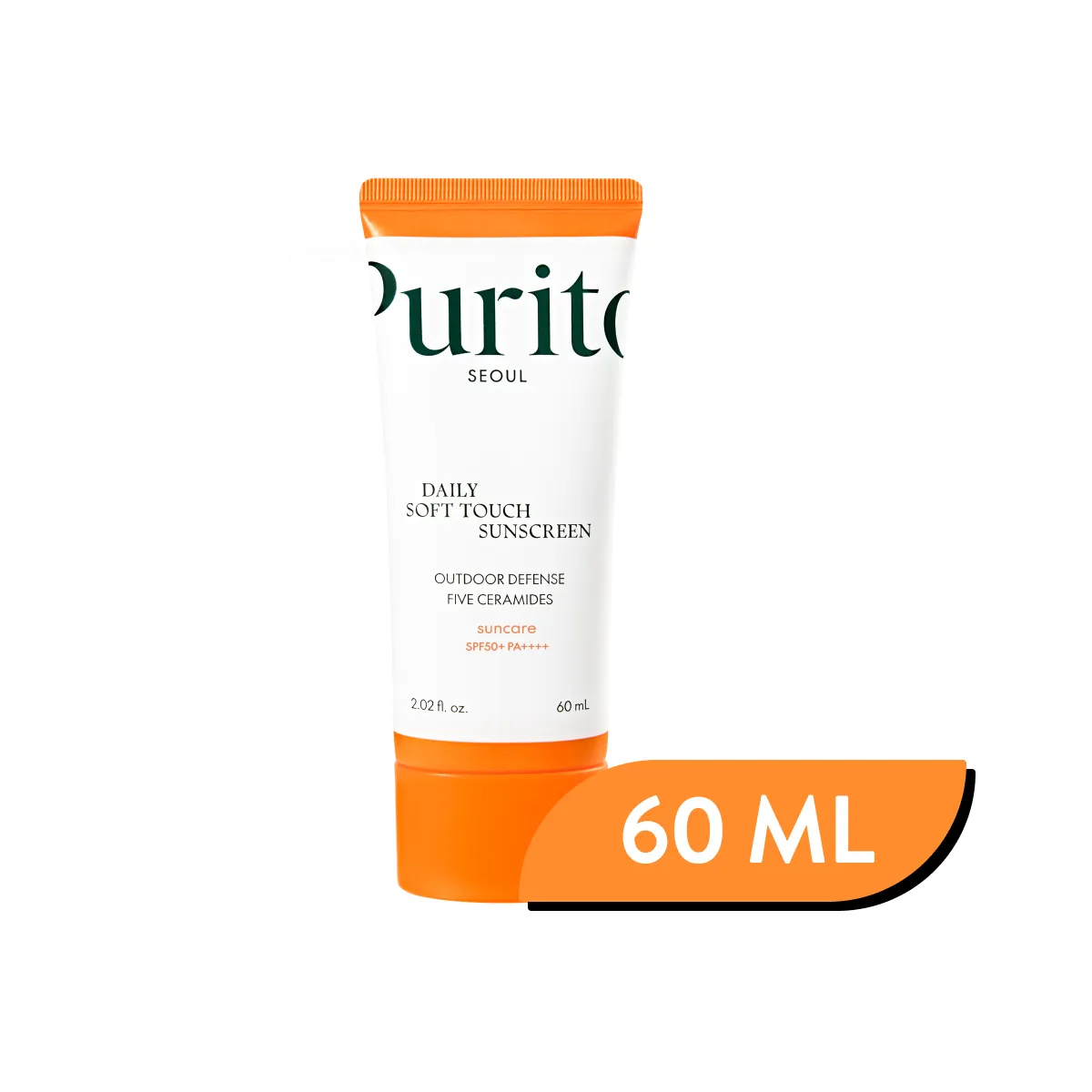 Purito - Daily Soft Touch Sunscreen SPF50  PA     (Nemlendirici ve Bariyer Koruyucu Seramidli Güneş Kremi)