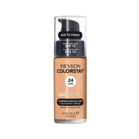 REVLON - ColorStay Makeup for Combination/Oily Skin SPF15, Light Honey - 1 fl. oz. (30 ml)