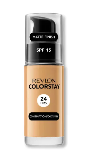 REVLON - ColorStay Makeup for Combination/Oily Skin SPF15, Macadamia - 1 fl. oz. (30 ml)