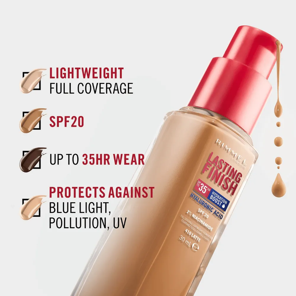 Rimmel London Lasting Finish 35 Hour Foundation - 150: Rose Vanilla
