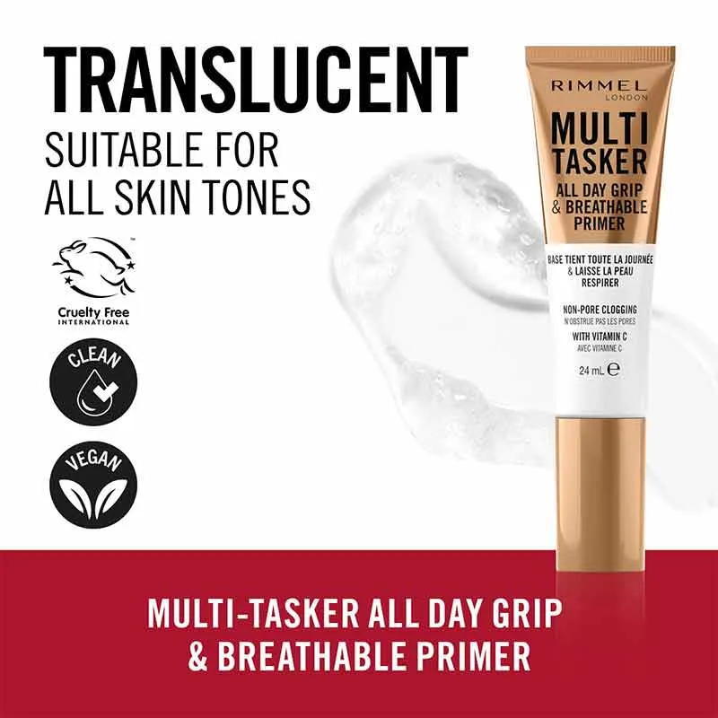 Rimmel London Multi Tasker All Day Grip & Breathable Primer