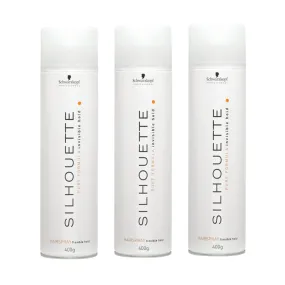 Schwarzkopf Silhouette Flexible Hold Lacquer 400g Trio