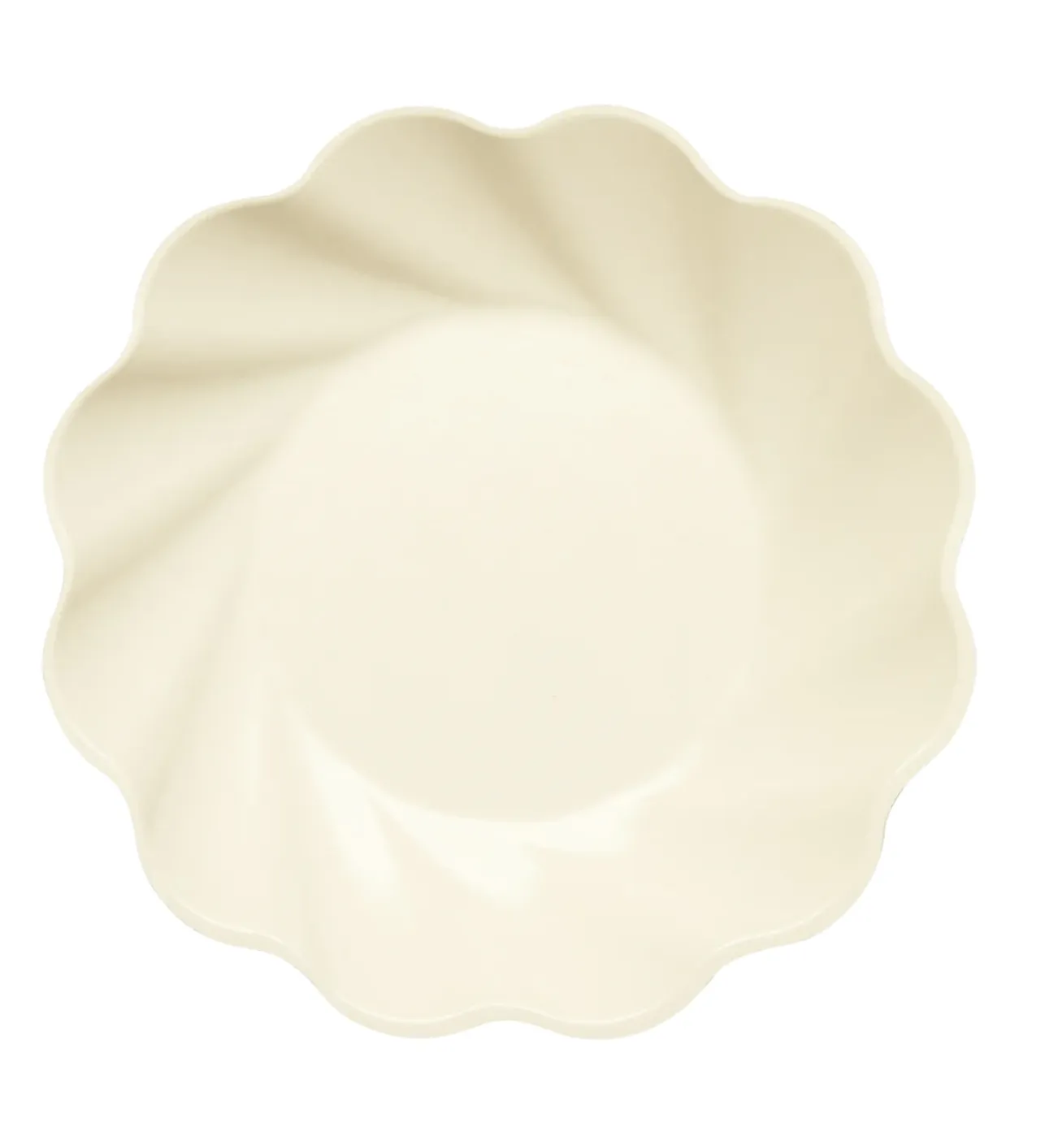 Simply Eco Salad Plates - Cream