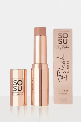 SOSU Cream Stick Blush Peach