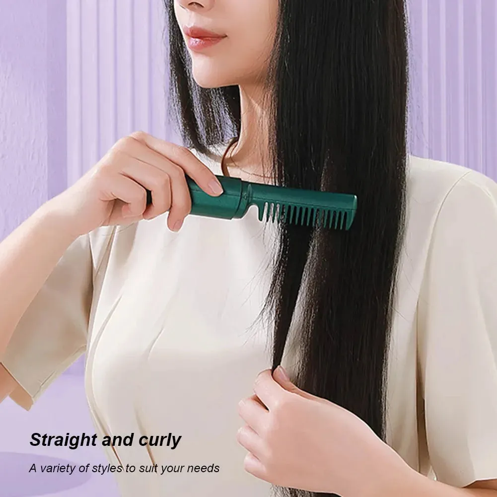 StyleMaster Curl-Straight Combo - Professional Wireless Hair Straightener