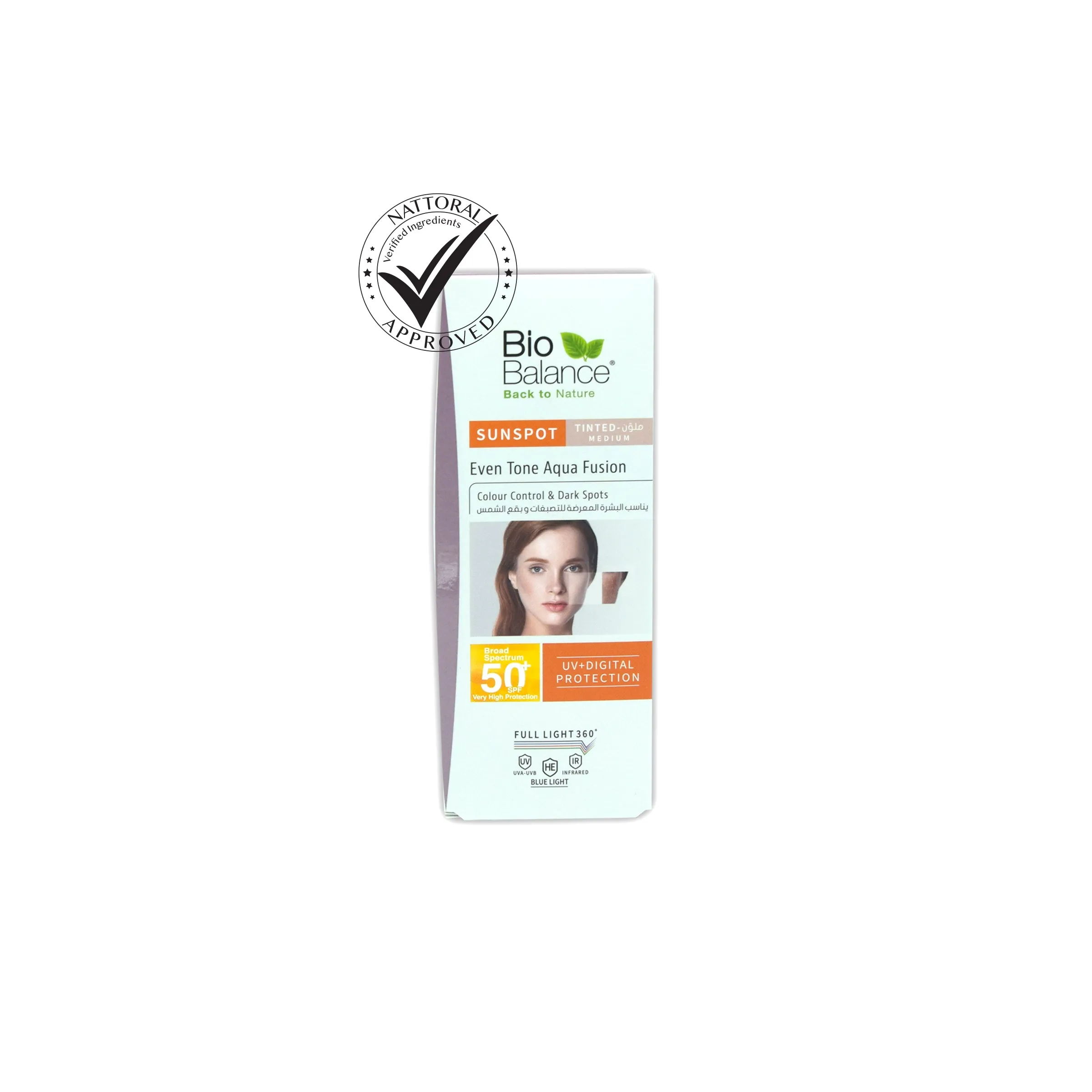 Sunspot Even Tone Aqua Fusion-Tinted (Medium)