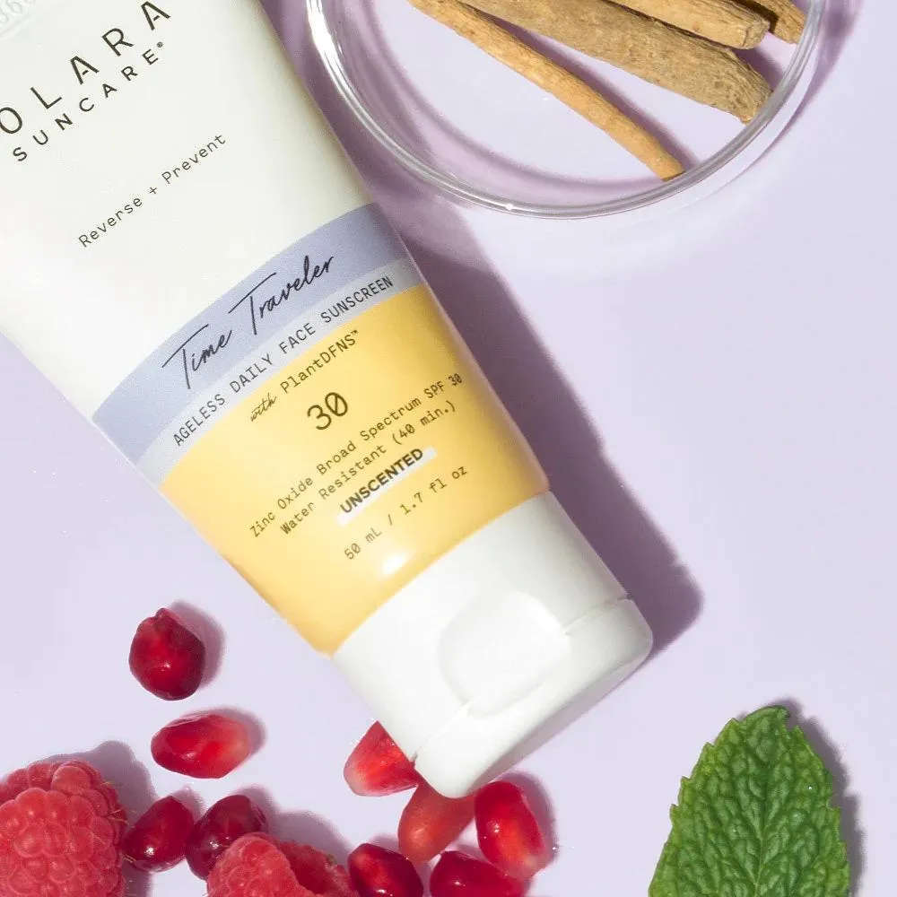 Time Traveler Ageless Daily Face Sunscreen, SPF 30 (Sport)