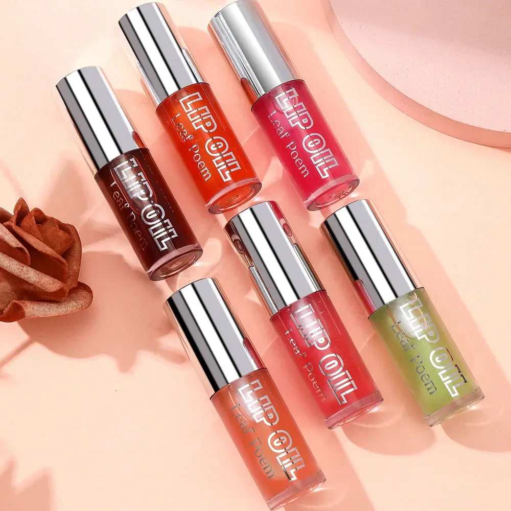 Toleet Christmas Thanksgiving gifts Winter Makeup Ideas Long Lasting Moisturizing Lip Plumper Oil Serum Repair Lip Fine Lines Increases Elasticity Sexy Lipgloss Nourish Lips Lip Care