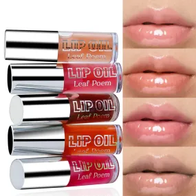 Toleet Christmas Thanksgiving gifts Winter Makeup Ideas Long Lasting Moisturizing Lip Plumper Oil Serum Repair Lip Fine Lines Increases Elasticity Sexy Lipgloss Nourish Lips Lip Care