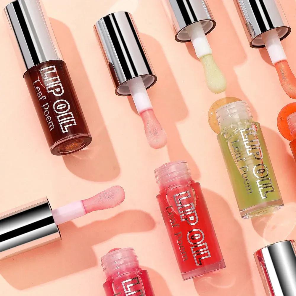 Toleet Christmas Thanksgiving gifts Winter Makeup Ideas Long Lasting Moisturizing Lip Plumper Oil Serum Repair Lip Fine Lines Increases Elasticity Sexy Lipgloss Nourish Lips Lip Care