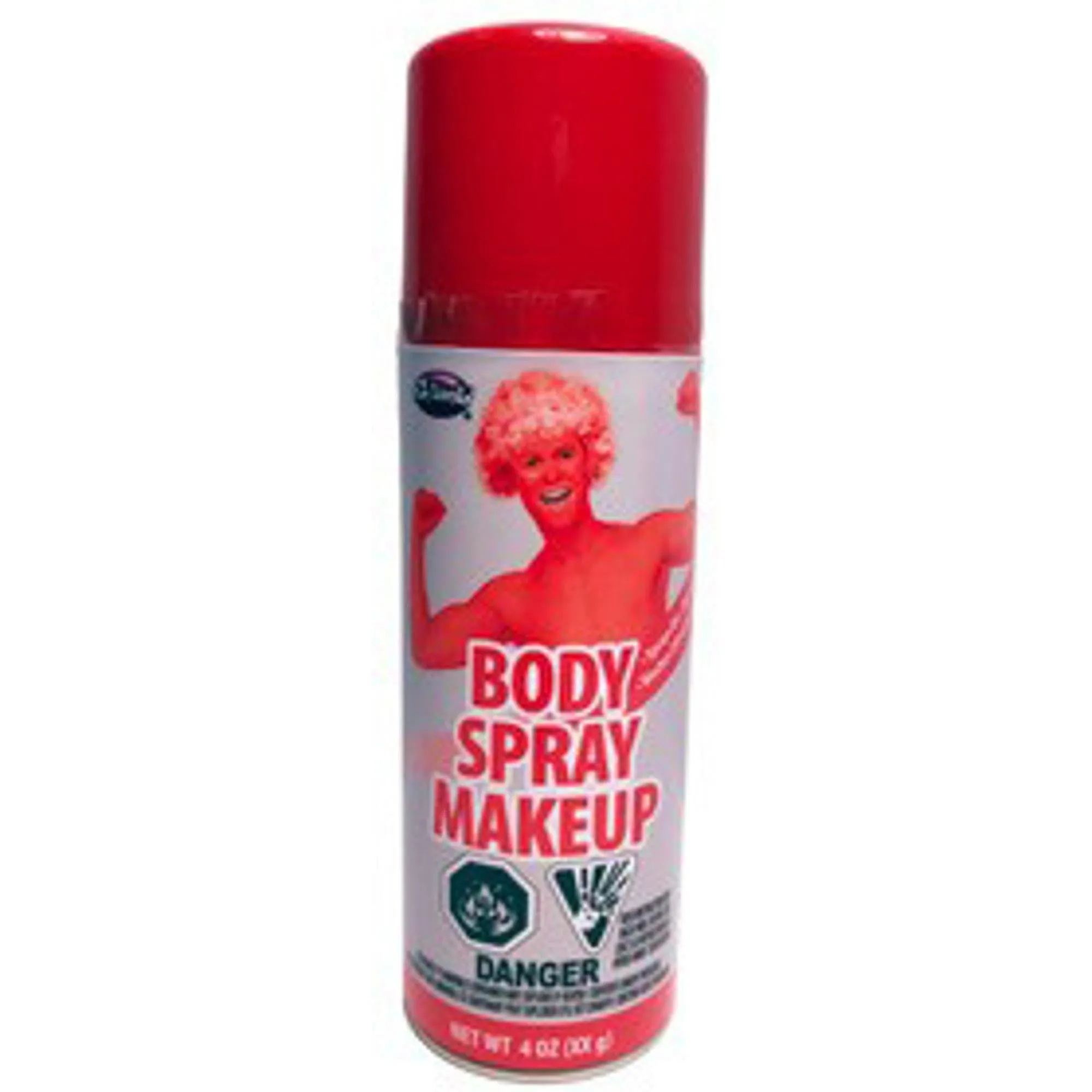Vibrant Red Spray-On Body Paint