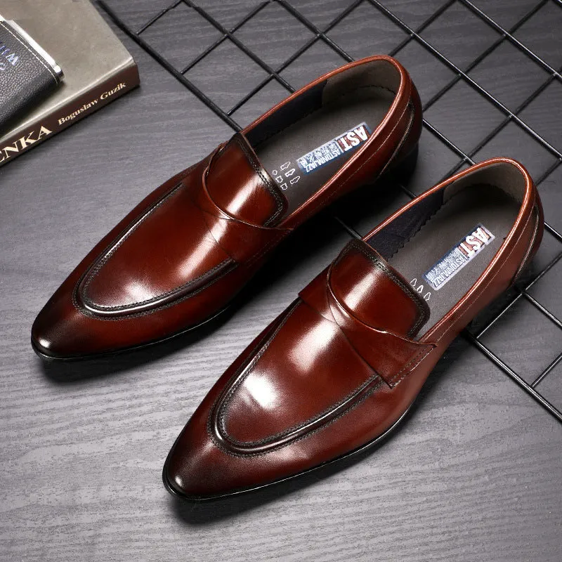 Vintage Business Formal Leather Shoes