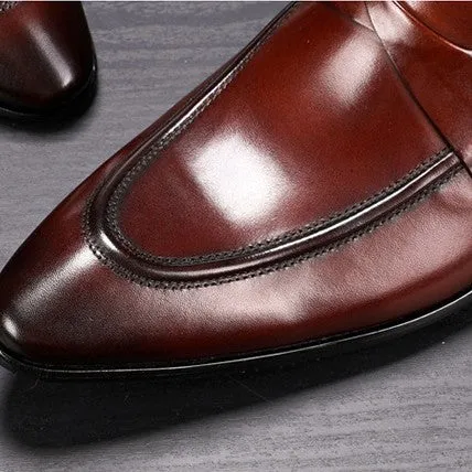 Vintage Business Formal Leather Shoes