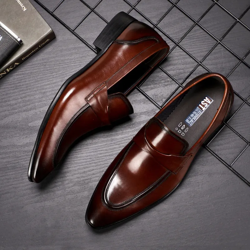 Vintage Business Formal Leather Shoes
