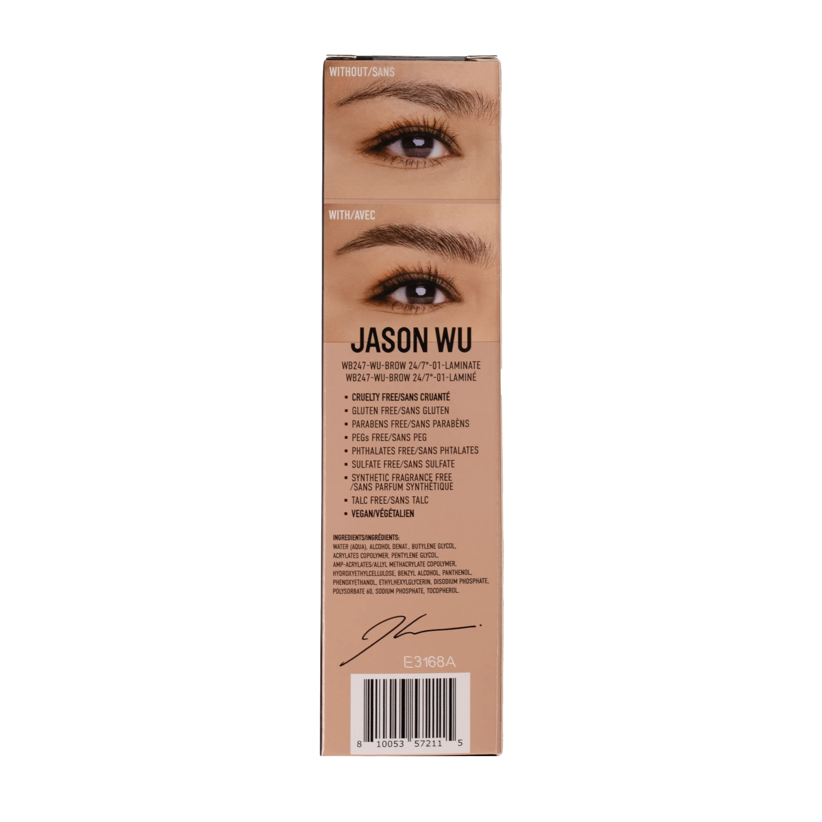 WU-BROW 24/7 - 01 Laminate